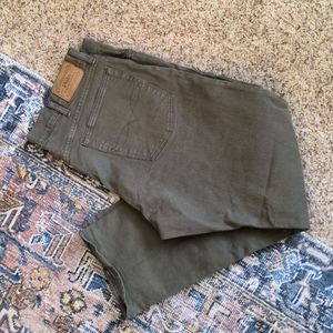 Polo Ralph Lauren Olive Green Jeans